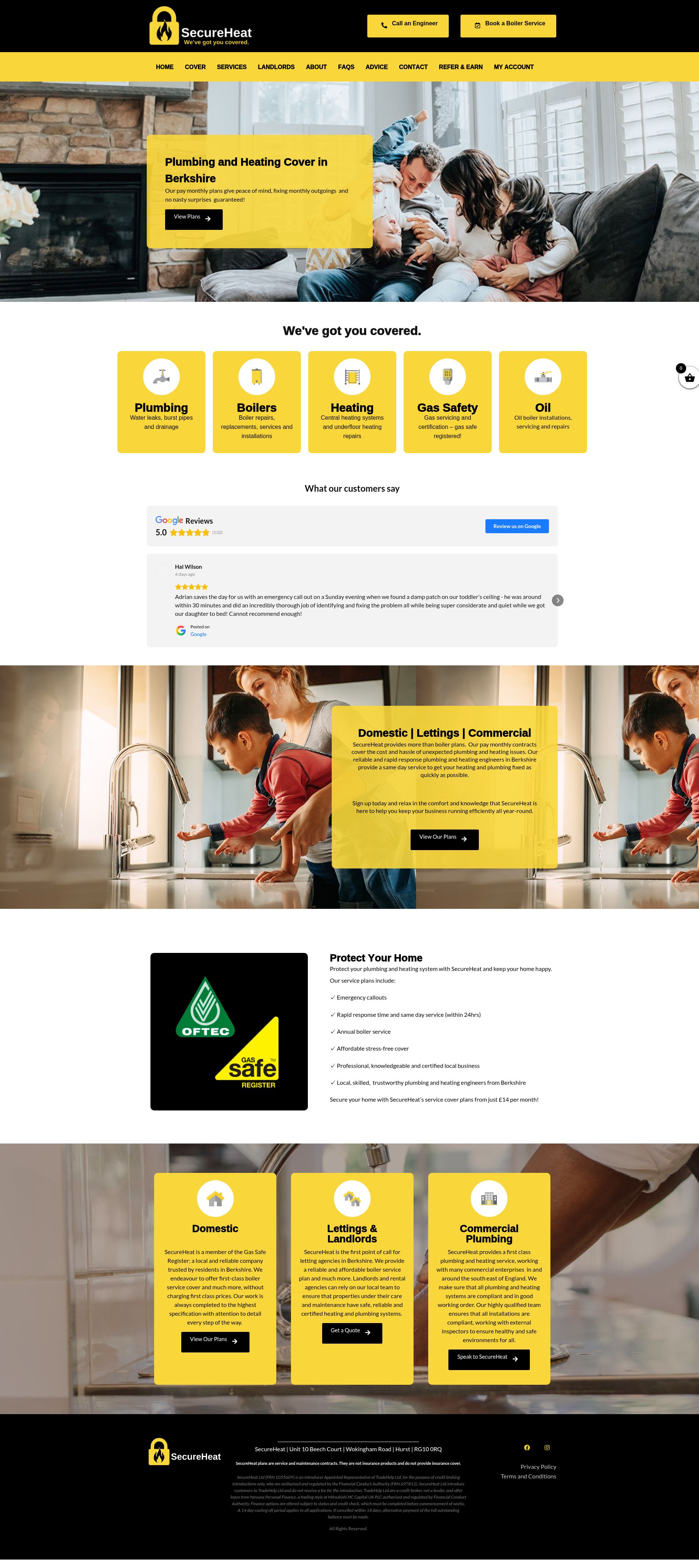Current homepage